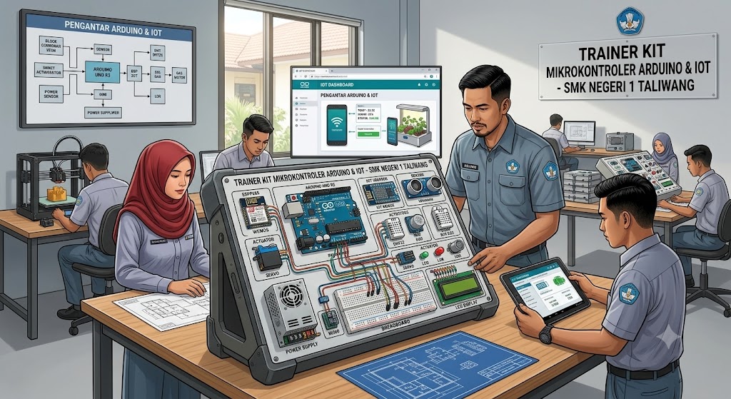 Trainer Kit Mikrokontroler Arduino dan IoT untuk Media Pembelajaran